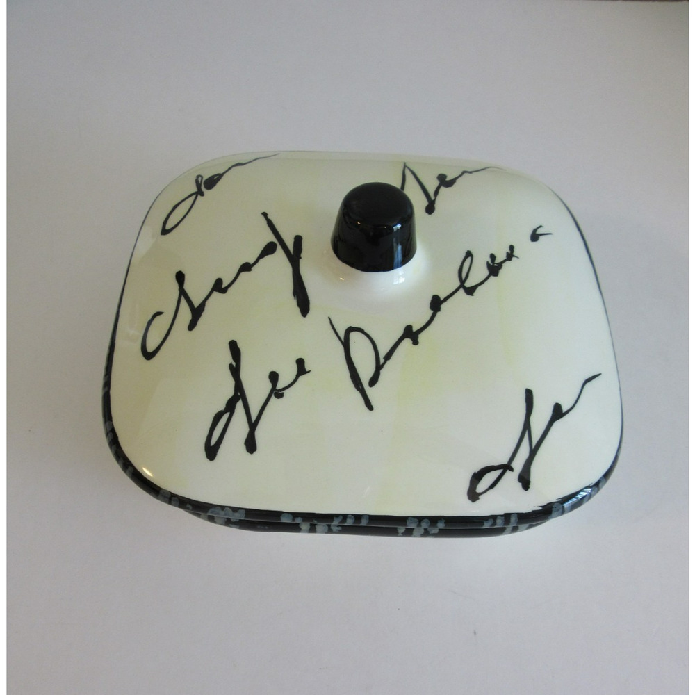 CWC Italian Covered Square Serving Dish 5 1/2" x 5 1/2"